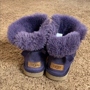 Purple Mini Bailey Bow Ugg’s